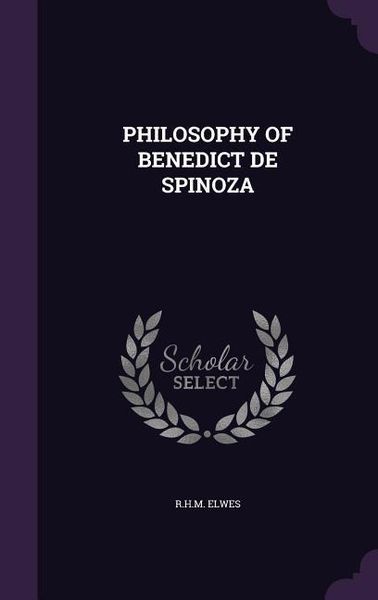 Produktbild: Philosophy of Benedict de Spinoza