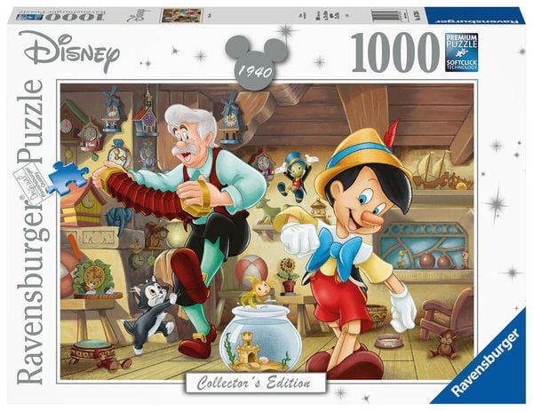 Puzzle Ravensburger WD: Pinocchio 1000 Teile