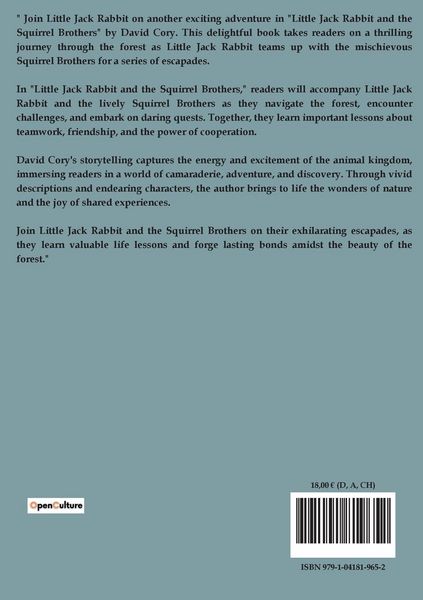 Produktbild: Little Jack Rabbit And The Squirrel Brothers