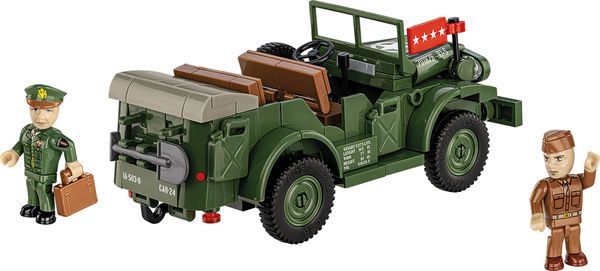 Produktbild: COBI Historical Collection 3111 - Dodge WC-56 Command Car, Bausatz 1:35, 208 Klemmbausteine/2 Spielfiguren