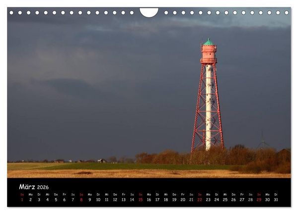 Produktbild: Ostfriesland - Land und Wetter (Wandkalender 2026 DIN A4 quer), CALVENDO Monatskalender