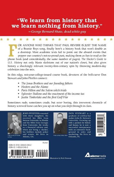 Produktbild: The Slackers Guide to U.S. History