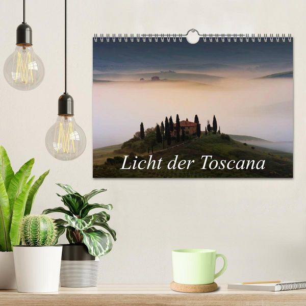 Produktbild: Licht der Toscana (Wandkalender 2026 DIN A4 quer), CALVENDO Monatskalender