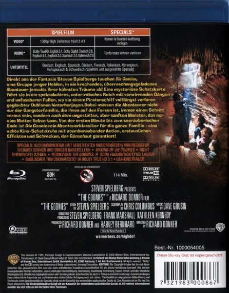 Produktbild: Die Goonies