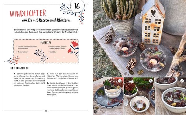 Produktbild: Mein Adventskalender-Buch: Gartendeko-Liebe