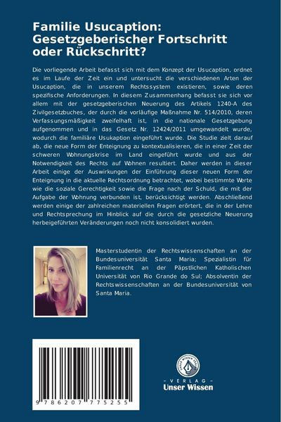 Produktbild: Familie Usucaption: Gesetzgeberischer Fortschritt oder R&uuml;ckschritt?