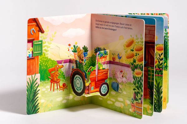 Produktbild: Mein Zauberklappen-Buch - Mach mit auf dem Bauernhof!