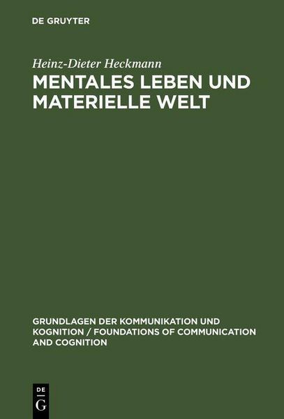 Produktbild: Mentales Leben und materielle Welt