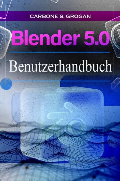 Produktbild: Blender 5.0 Benutzerhandbuch