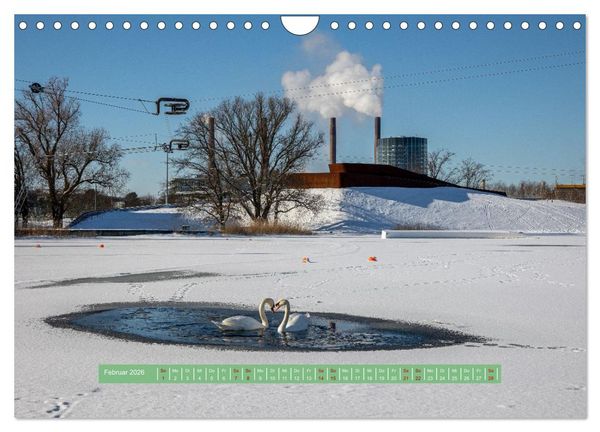 Produktbild: Wolfsburgs sch&ouml;nste Ecken (Wandkalender 2026 DIN A4 quer), CALVENDO Monatskalender