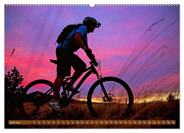 Produktbild: Mountainbike: &Uuml;ber Stock und Stein (hochwertiger Premium Wandkalender 2026 DIN A2 quer), Kunstdruck in Hochglanz
