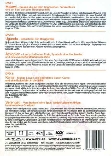 Abenteuer Ostafrika - Fernweh Collection [3 DVDs]