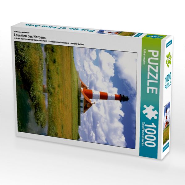 Produktbild: CALVENDO Puzzle Ein Motiv aus dem Kalender Leuchten des Nordens | 1000 Teile Lege-Gr&ouml;&szlig;e 64x48cm Foto-Puzzle f&uuml;r gl&uuml;ckliche Stunden