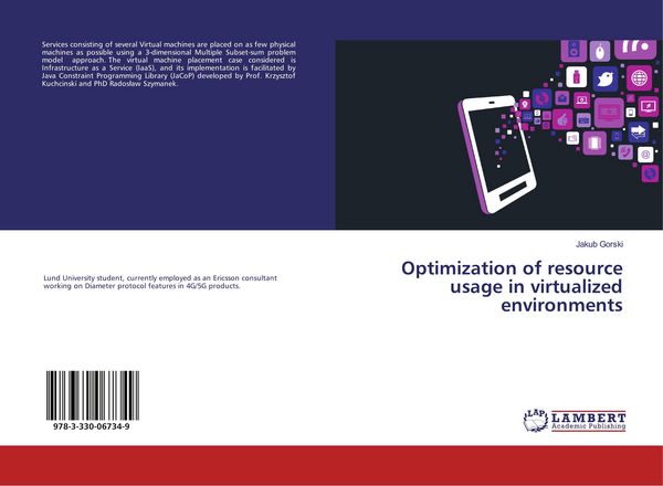 Produktbild: Optimization of resource usage in virtualized environments