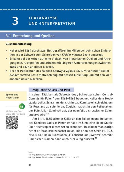 Produktbild: Kleider machen Leute von Gottfried Keller