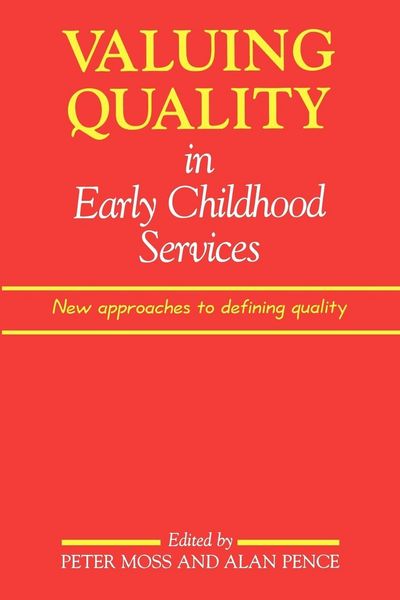 Produktbild: Valuing Quality in Early Childhood Services