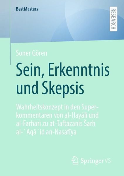 Produktbild: Sein, Erkenntnis und Skepsis