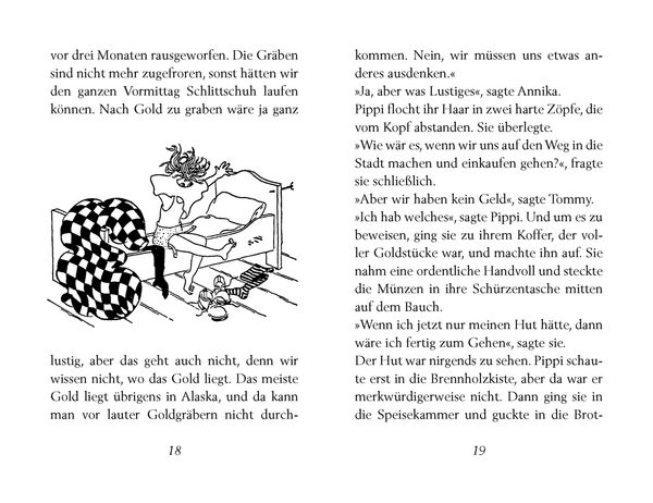 Pippi Langstrumpf geht an Bord