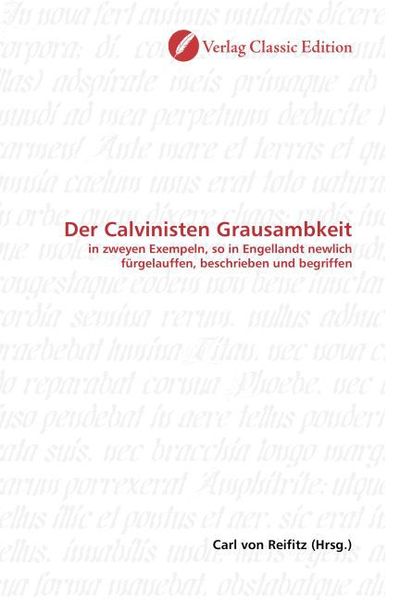 Produktbild: Der Calvinisten Grausambkeit