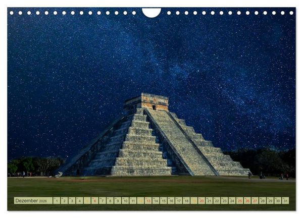 Produktbild: Mexiko - verliebt in ein atemberaubendes Land (Wandkalender 2026 DIN A4 quer), CALVENDO Monatskalender