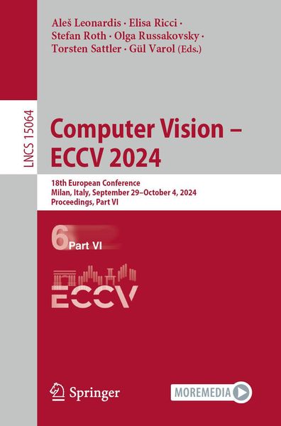 Produktbild: Computer Vision - ECCV 2024