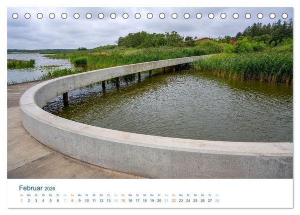 Produktbild: D&auml;nemarks Nordseek&uuml;ste - S&uuml;dj&uuml;tland (Tischkalender 2026 DIN A5 quer), CALVENDO Monatskalender