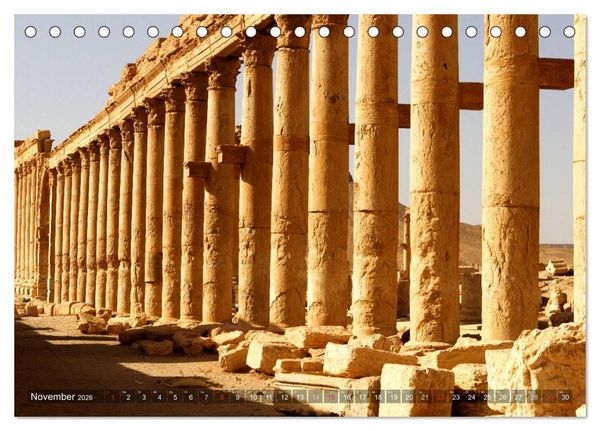 Produktbild: Palmyra - Historisches Syrien (Tischkalender 2026 DIN A5 quer), CALVENDO Monatskalender