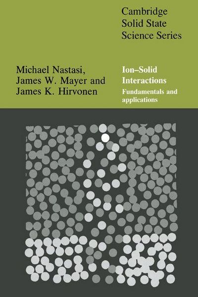 Produktbild: Ion-Solid Interactions