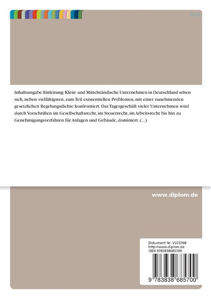 Produktbild: Selbst&auml;ndige wirtschaftsjuristische Beratung und die &Auml;nderung des Rechtsberatungsgesetzes (RBerG)