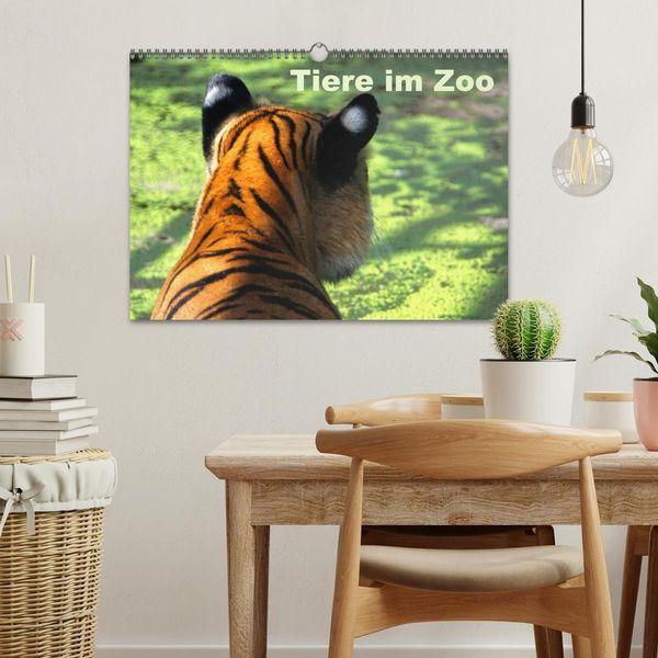 Produktbild: Tiere im Zoo (Wandkalender 2026 DIN A3 quer), CALVENDO Monatskalender