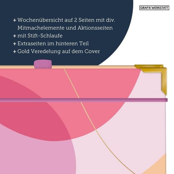 Produktbild: Terminplaner A5 Premium 2027 Kreise