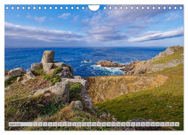 Produktbild: Cote Sauvage. Wilde Atlantikk&uuml;ste der Bretagne. (Wandkalender 2026 DIN A4 quer), CALVENDO Monatskalender