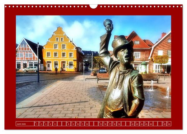 Produktbild: 625 Jahre Otterndorf - Gr&uuml;ne Stadt am Meer (Wandkalender 2026 DIN A3 quer), CALVENDO Monatskalender