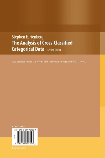 Produktbild: The Analysis of Cross-Classified Categorical Data