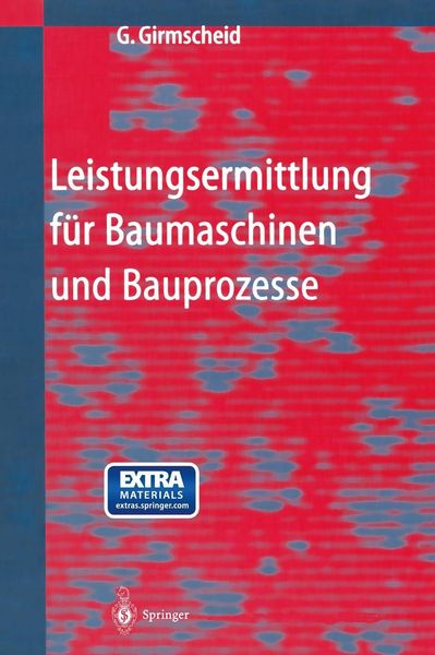 Produktbild: Leistungsermittlung f&uuml;r Baumaschinen und Bauprozesse