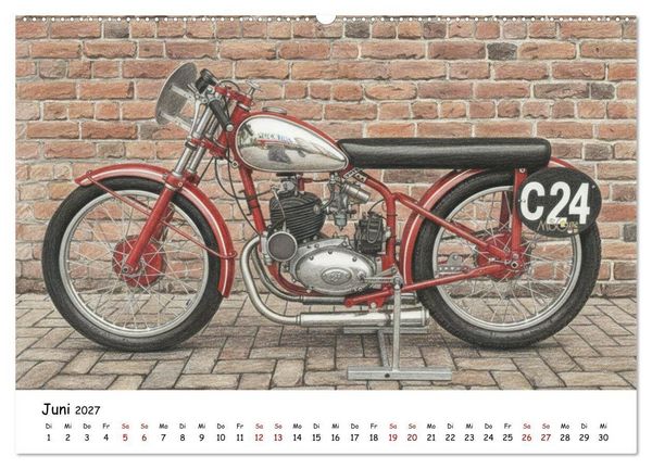 Produktbild: Zeitlose Klassiker im Portr&auml;t (hochwertiger Premium Wandkalender 2027 DIN A2 quer), Kunstdruck in Hochglanz