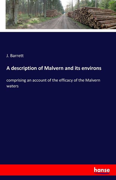 Produktbild: A description of Malvern and its environs