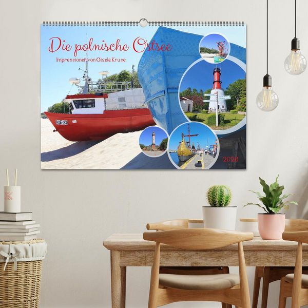 Produktbild: Die polnische Ostsee (Wandkalender 2026 DIN A2 quer), CALVENDO Monatskalender