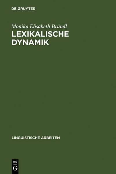 Produktbild: Lexikalische Dynamik