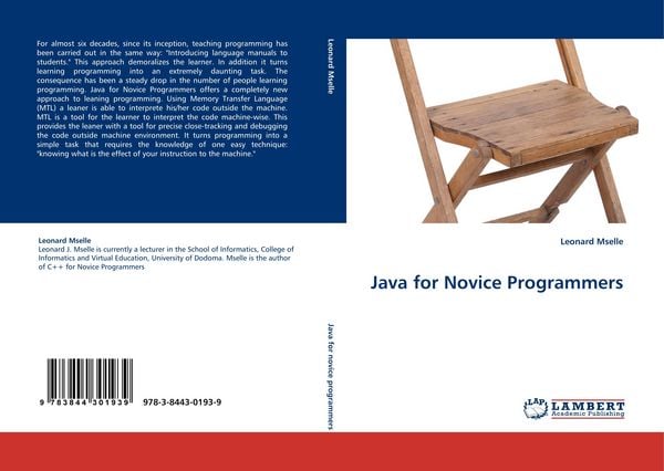 Produktbild: Java for Novice Programmers