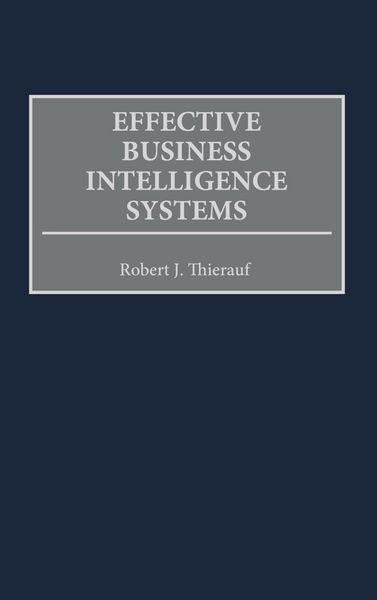 Produktbild: Effective Business Intelligence Systems