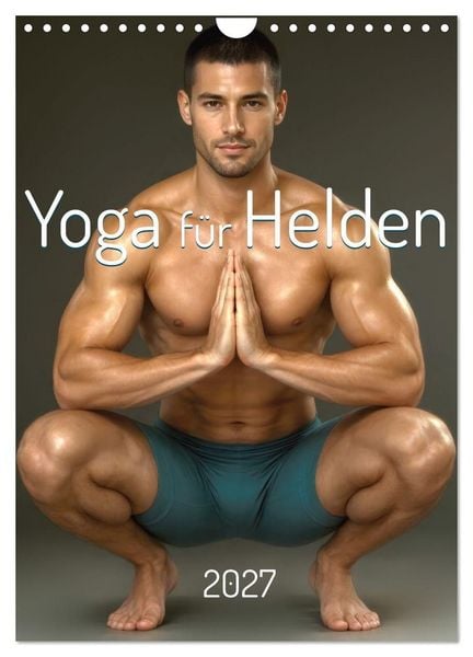 Produktbild: Yoga f&uuml;r Helden (Wandkalender 2027 DIN A4 hoch), CALVENDO Monatskalender