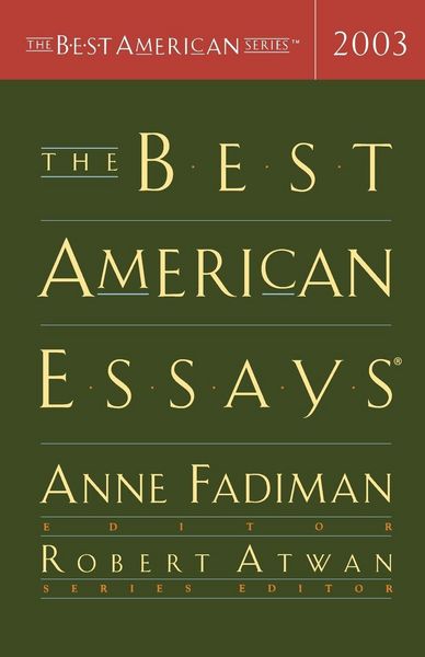 Produktbild: The Best American Essays