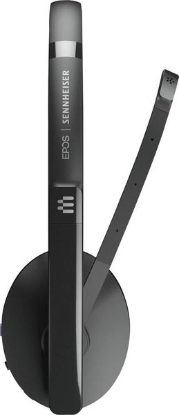 Produktbild: EPOS On Ear Headset Bluetooth&reg; Stereo Schwarz Noise Cancelling Lautst&auml;rkeregelung, Mikrofon-Stummschaltung Telefon