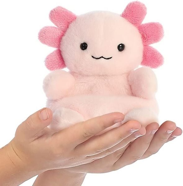 Produktbild: Aurora 33675 - Palm Pals Axolotl Ax, Pl&uuml;schtier, 13 cm