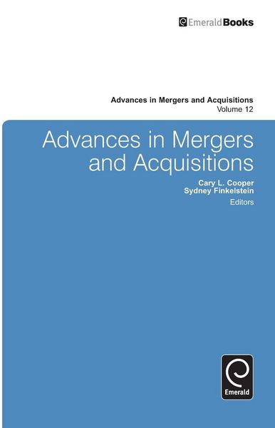 Produktbild: Advances in Mergers and Acquisitions