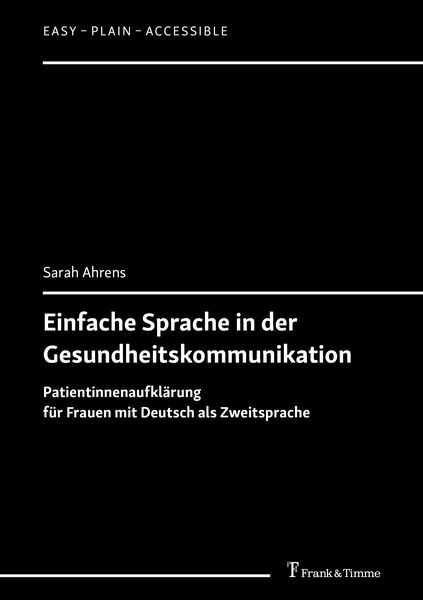 Produktbild: Einfache Sprache in der Gesundheitskommunikation
