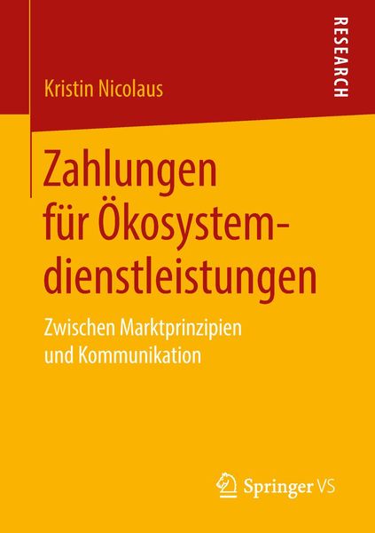 Produktbild: Zahlungen f&uuml;r &Ouml;kosystemdienstleistungen