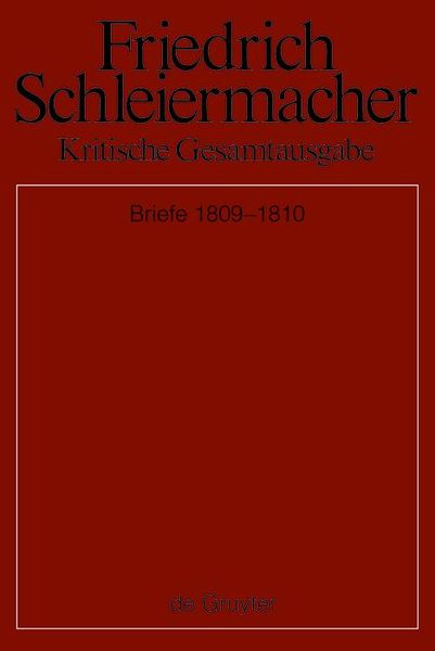 Produktbild: Briefwechsel 1809-1810