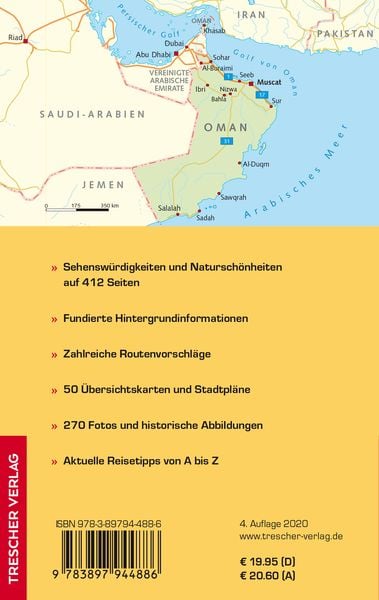 Produktbild: TRESCHER Reiseführer Oman